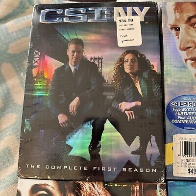 CSI NY THE COMPLETE SERIES Sealed NEW** DVD Seasons 1-4 !! Season 1 2 3 4 CSI NY THE COMPLETE SERIES Sealed NEW** DVD Seasons 1-4 !! Season 1 2 3 4