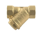 2 x Brass 3/4" X 3/4" BSP Female Inline Y Type Filter Strainer.