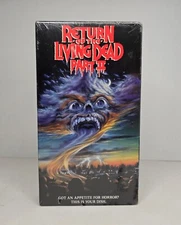 SEALED Return of the Living Dead Part 2 (1988) VHS Cult Horror Zombie Flick