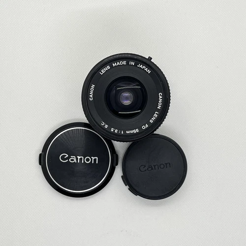 [EXC+5] Canon FD 35mm F3.5 S.C. SC MF Wide Angle Lens From JPN #L004