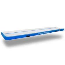 AirMat Nordic Air Mat Tumble Track 26ft Blue Gymnastics3'3" Wide and 4" Thick