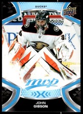 2021-22 Upper Deck MVP John Gibson Auto Anaheim Ducks #206 R14