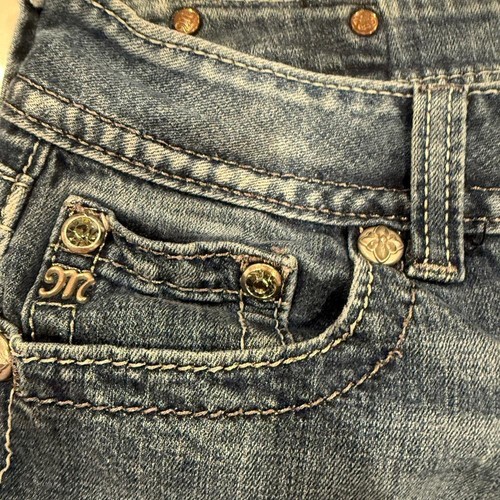 Miss Me Denim Bling Crystals Angel Wings Pockets Skinny Jeans 31 - Bild 9 von 11