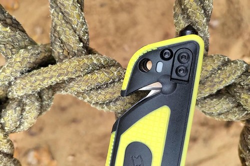 Walther ERK Emergency Rescue Knife 5.0729 Rettungs Messer fluoreszierend Holster - Bild 4 von 12