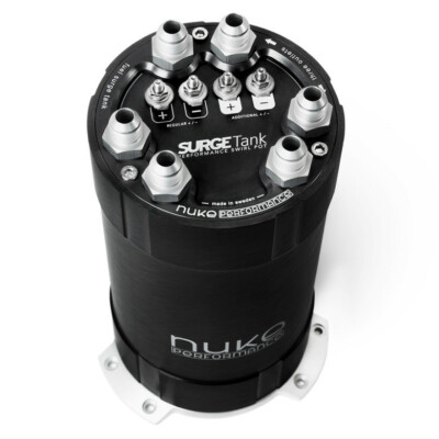 Nuke Performance 2G Fuel Surge Tank 3,0 Liter für interne Kraftstoffpumpen