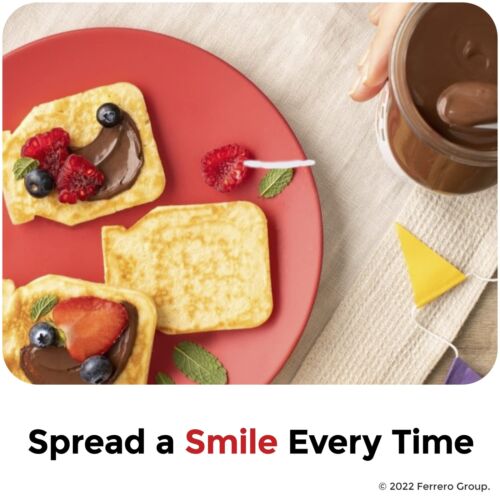 Confezione 2 Vasetti Nutella Spalmabili Nocciola 22,9 Once Perfetti Per Colazione e Cottura - Foto 5 di 7