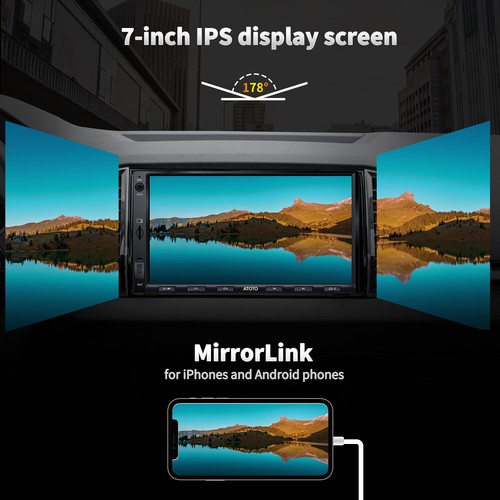 ATOTO F7 Autoradio doppia 2Din 7" stereo Wireless Apple CarPlay&Android Auto RDS - Foto 5 di 11
