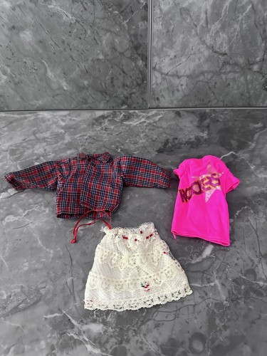 Vintage Konvolut original & meist handgefertigte Barbie Kleidung 1 Zubehör  - Bild 2 von 13