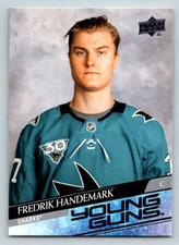 2020-21 Upper Deck #711 Fredrik Handemark Young Guns RC (ref 197824)