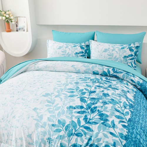 Floral Mandala Doona Duvet Quilt Cover Set Queen King Size Bedding Pillowcase - Picture 20 of 46