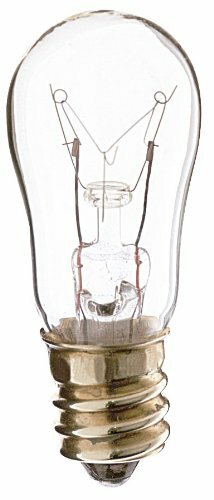Satco S4717 130V 2/Card Candelabra Base 6-Watt 6S6 Light Bulb, Clear - Picture 1 of 1