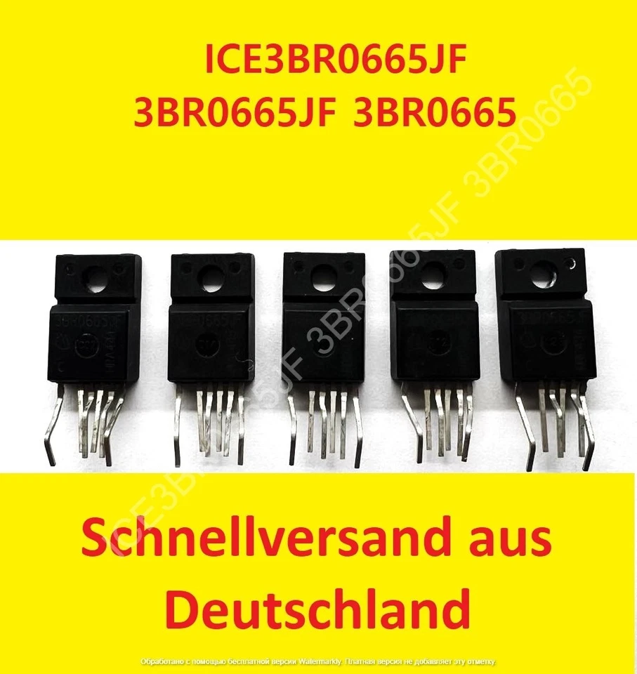 VARIE/GENERICO 1-5 Stk.ICE3BR0665JF 3BR0665JF 3BR0665 TO220F-6 Schnellversand