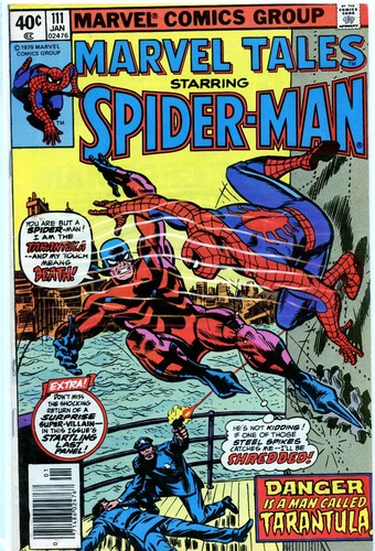 Marvel Tales #111 Starring Spider-Man 1st TARANTULA 1980 Marvel Comics
