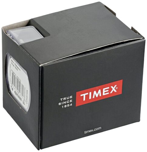 Timex T2M932, Herren silberfarbene Erweiterungsbanduhr, Indiglo, Tag/Datum, NEU - Bild 2 von 2
