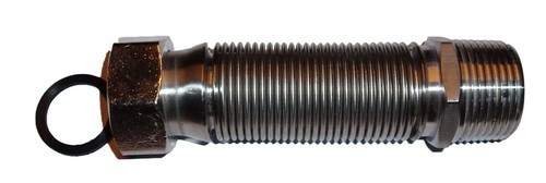 Manguera corrugada acero inoxidable tubo flexible manguera flexible tubo corrugado flexible 1/2"-2" 90-400 mm VA - Imagen 1 de 15