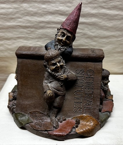 Tom Clark Gnomes Oliver Wendell Holmes & Sandra General Statutes Law Signed 1988