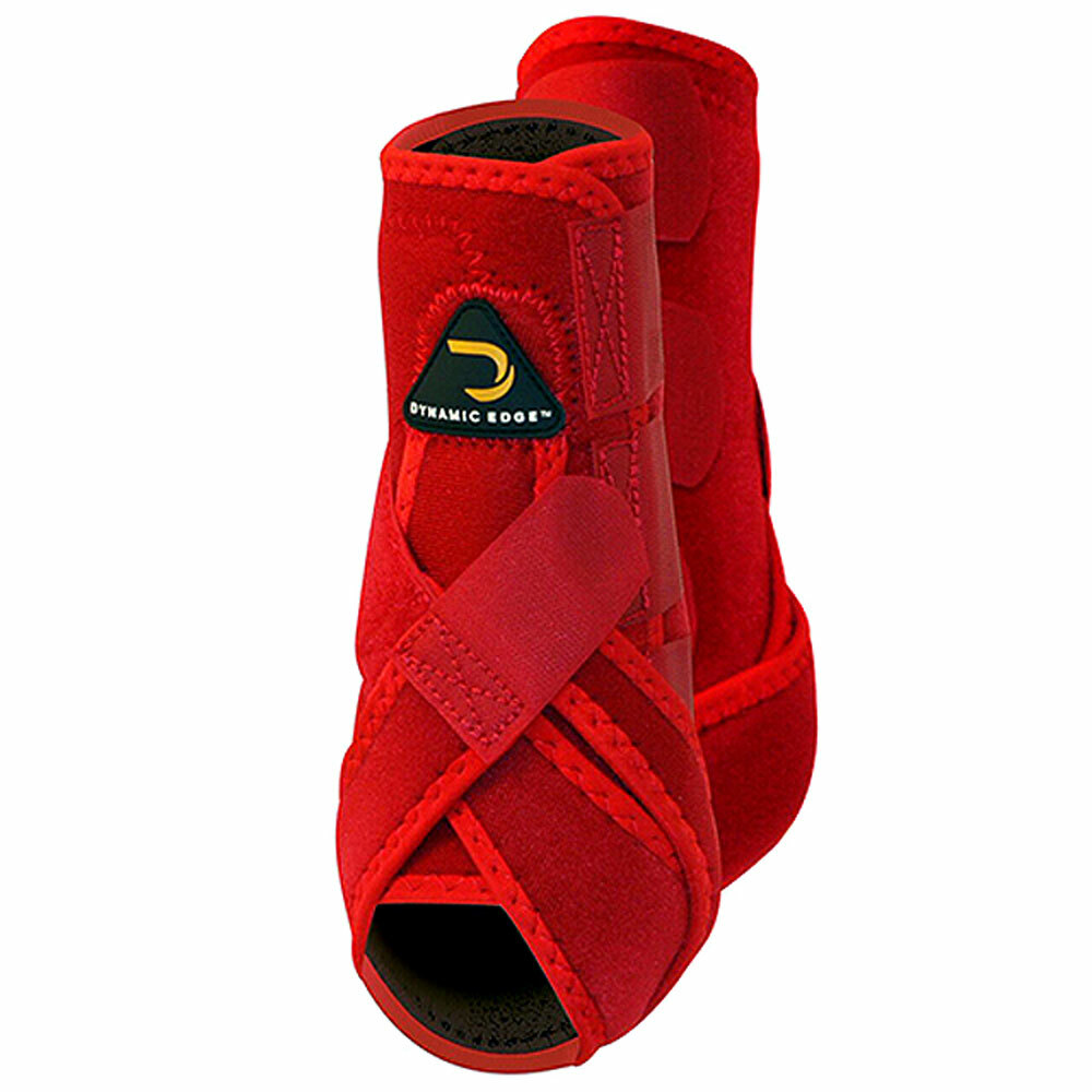 Cactus Dynamic Edge cavallo Hind Rear Leg Prossoection Sport stivali Pair rosso UHC57 Cactus Dynamic Edge cavallo Hind Rear Leg Prossoection Sport stivali Pair rosso UHC57