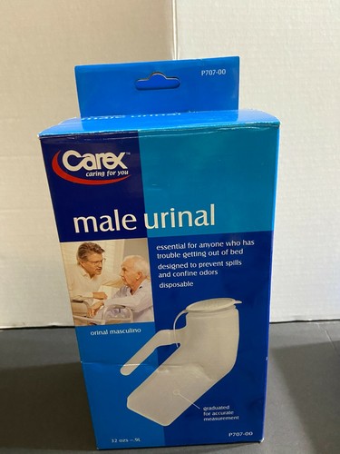 Orinal masculino Carex - Nuevo - 32 oz. P707-001 - Nuevo en Caja - Imagen 1 de 7