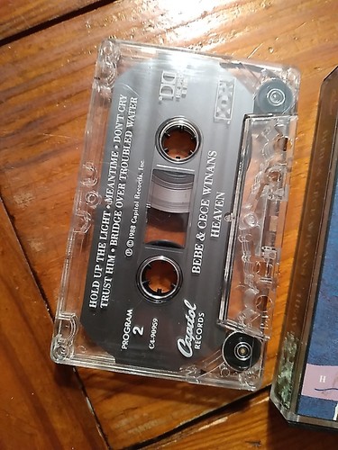 Heaven by BeBe & CeCe Winans (Cassette) 1988 - Picture 4 of 5