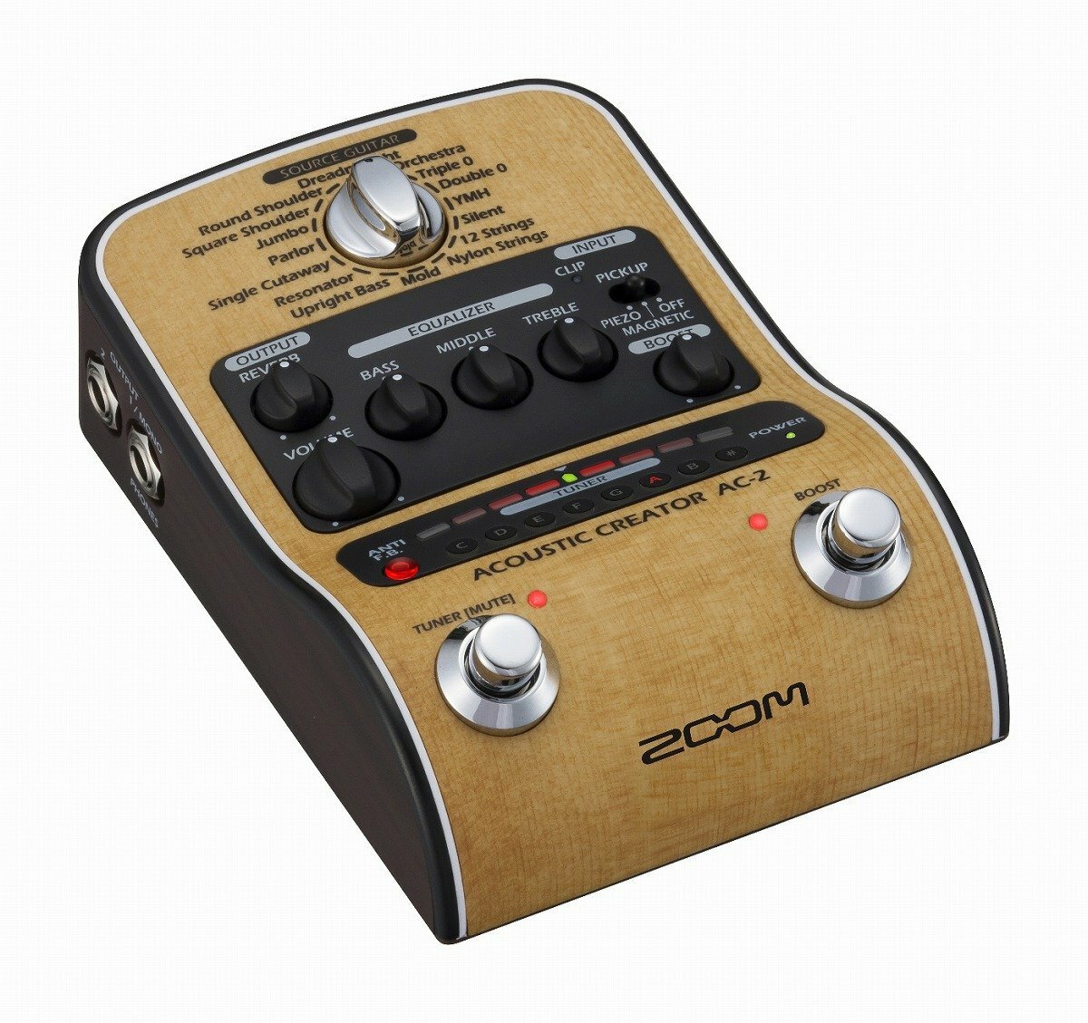 ギター ZOOM ACOUSTIC CREATOR AC-2 Amazon.com: Zoom AC-2 Acoustic Creator, Acoustic DI with