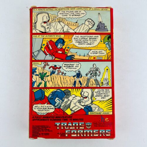 The Transformers Cartoon - Volume 2 The Ultimate Doom VHS Video Tape - Picture 2 of 2