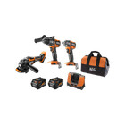 AEG 18V 3 Piece Brushless 6.0Ah Force Kit