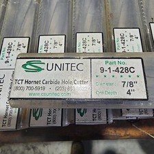 unitec TCT Carbide Hole Cutter 7/8 x 4 Annular Cutter 