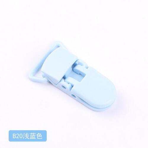 20 un. chupete para bebé insignia plástico clips ficticios estilo clip en T - Imagen 12 de 19