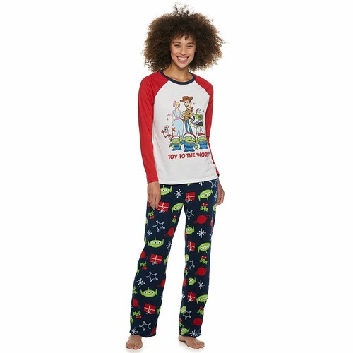 Juego de dormir Toy Story 4 TOY TO THE WORLD de 2 piezas para mujer X-Small~Disney Pixar - Imagen 5 de 5