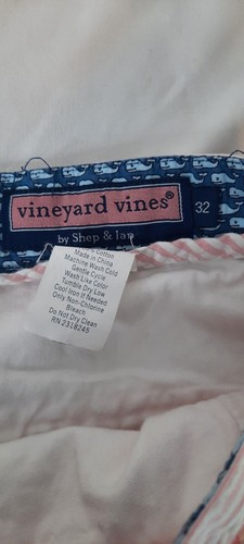 Vineyard Vines Men's Size 32 Pink Striped Shorts - Picture 5 of 5