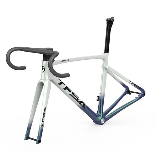 700C Carbon Fiber Road Bicycle Frameset with Handlebar Full Internal Wiring - Picture 27 of 27