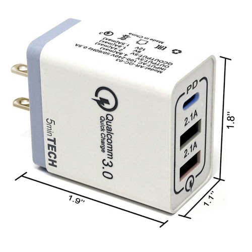 USB Fast Quick Wall Charger Adapter USB Port for Android Samsung Galaxy iPhone - Picture 33 of 57