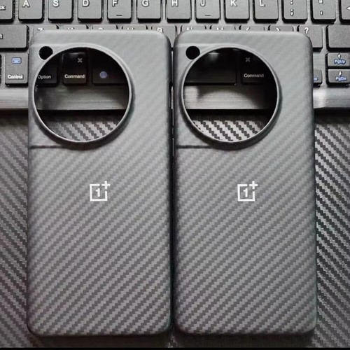 Original Oneplus 12 coque carbone grès noir pare-chocs carbone pour un plus 12 - Photo 1 sur 12