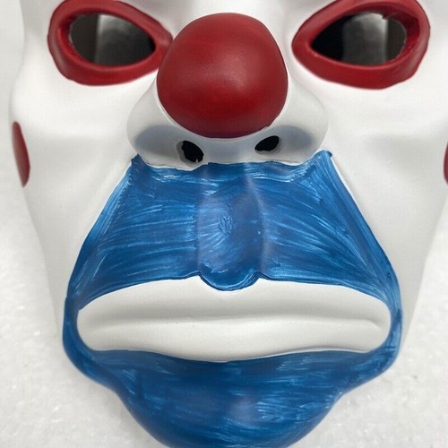 Batman The Dark Knight Joker Clown Cosplay Bank Robber Resin Mask Clownish Prop - Picture 15 of 18