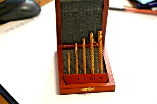 Fräsbohrer Set Holz Holzbohrer Bohrer Satz Holzfräsbohrer 5-teilig Fräser 3-8mm - Picture 4 of 4