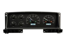 Dakota Digital 87-91 Ford Pickup Bronco Analog Gauges Black White Vhx-87f-pu-k-w