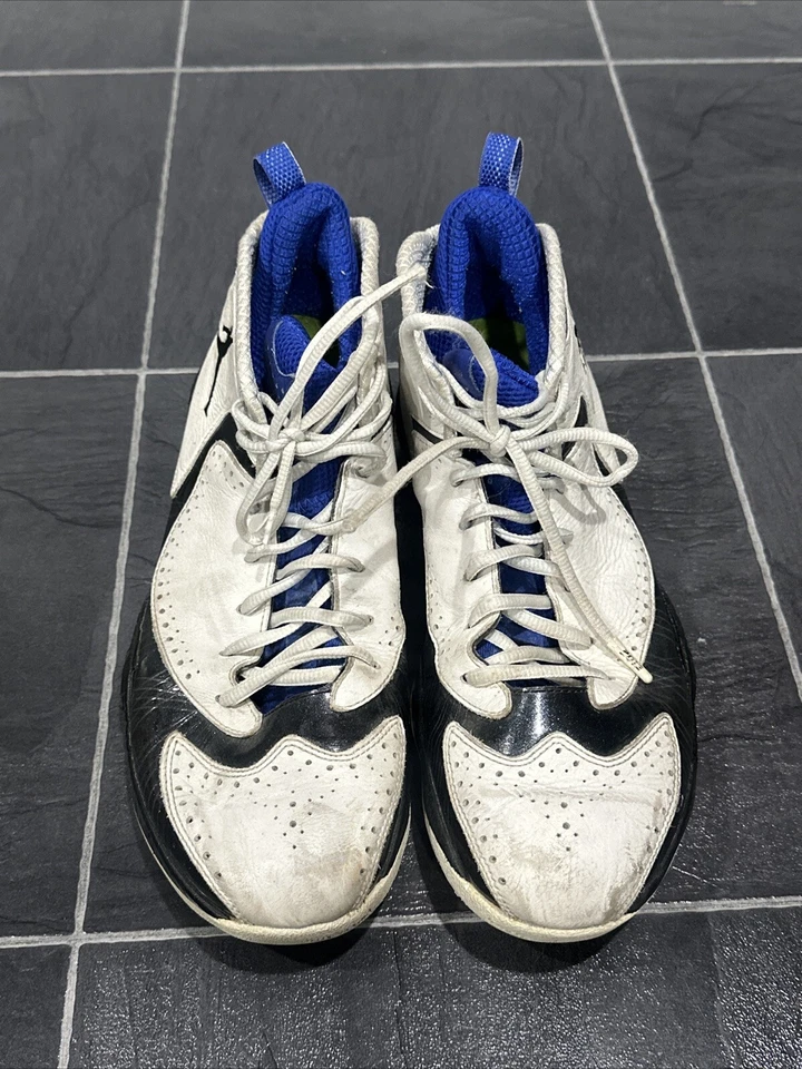 Zapatos deportivos Air Jordan 2012 Q blancos Old Royal 508320-172 para hombre talla 11 Beater Foto 2 de 4