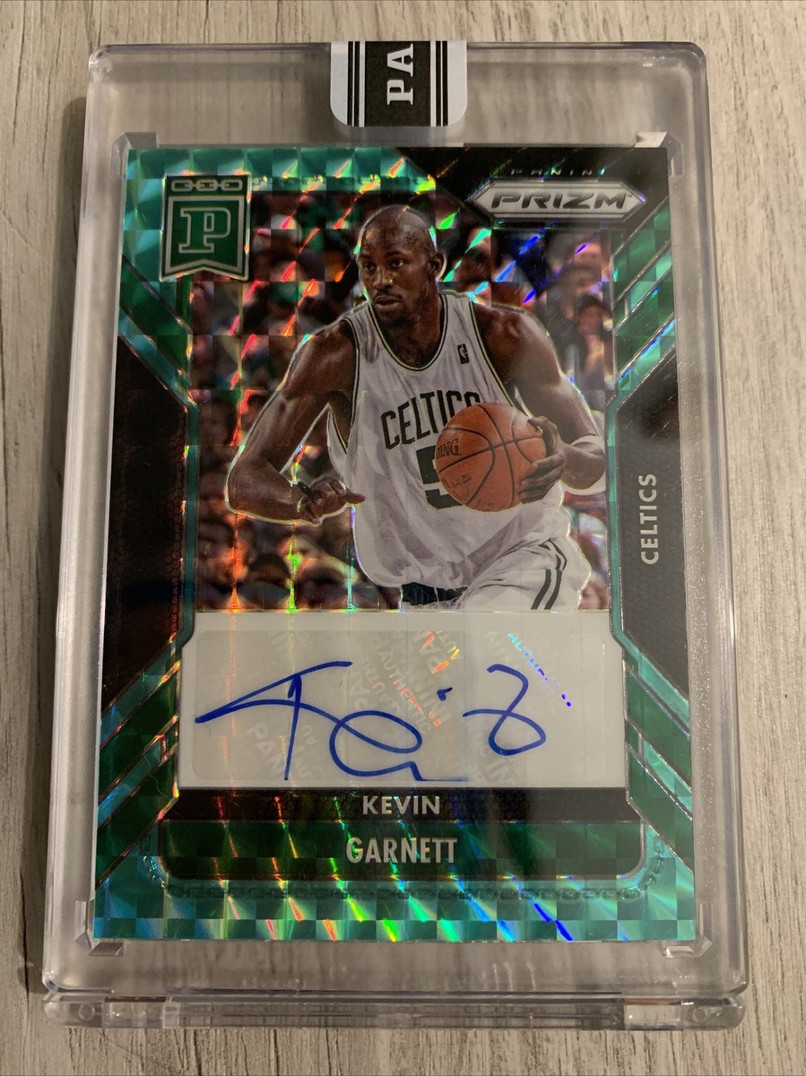 Prizm KEVIN GARNETT AUTO SSP 直筆サインカード 貴重 Prizm KEVIN GARNETT AUTO SSP 直筆サインカード 貴重（Kevin
