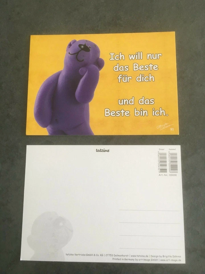 Tatzino Postkarten
