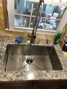 Details About Kraus Khu100 32 Undermount Single Bowl 16 Gauge Stainless Steel Kitchen Sink Details About Kraus Khu100 32 Undermount Single Bowl 16 Gauge Stainless Steel Kitchen Sink
