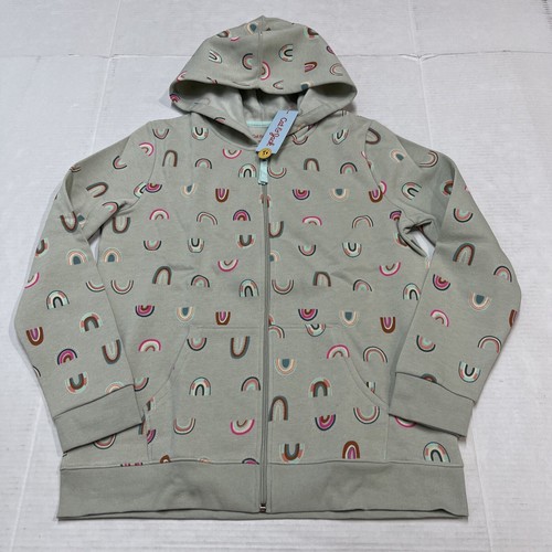 Cat & Jack Girls XXL 18 Printed Zip-Up Fleece Hoodie Sweatshirt Various Prints - Picture 15 of 16