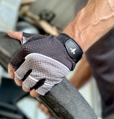Workout Mesh Gloves Weight Lifting WOD Gym Crossfit Training Exercise Men Women - Picture 30 of 45