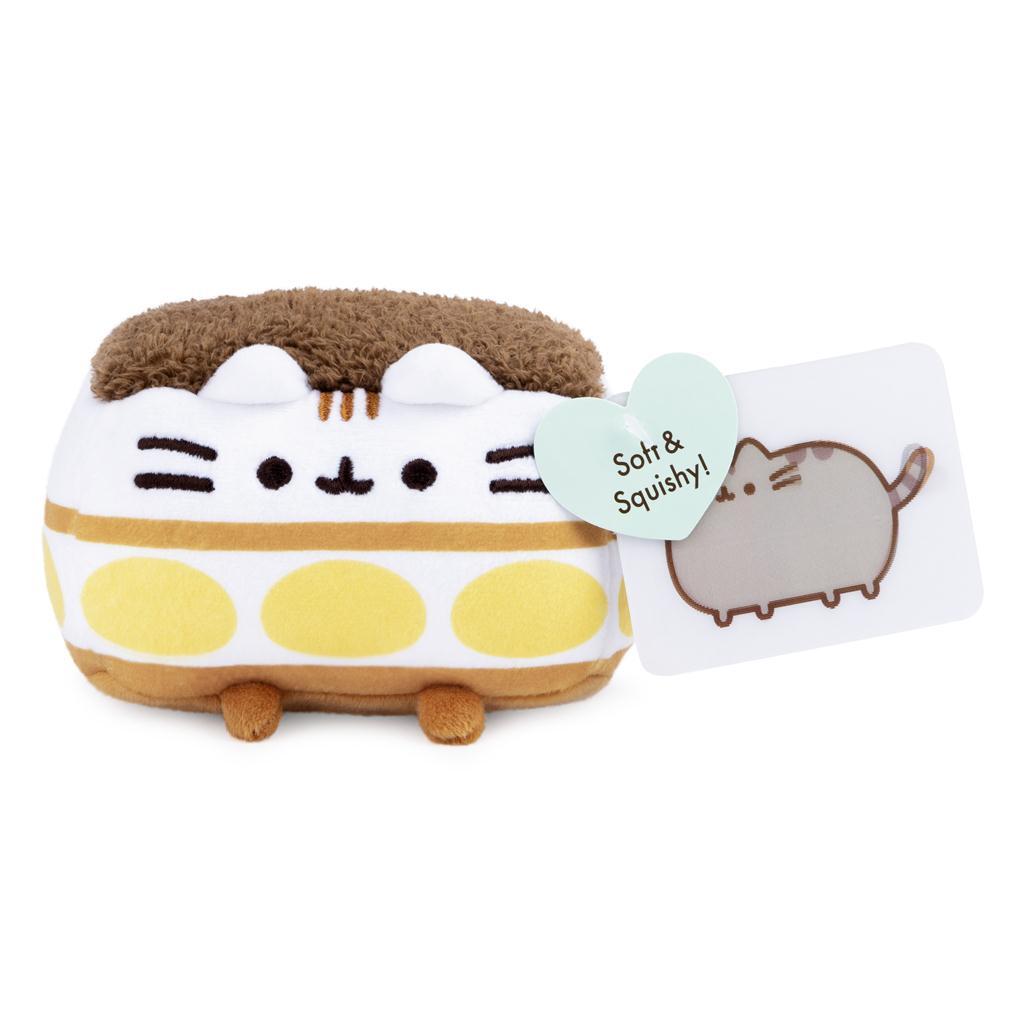 Gund NEW Pusheen TIRAMISU SQUISHY Plush Cat Kitten 4-Inch