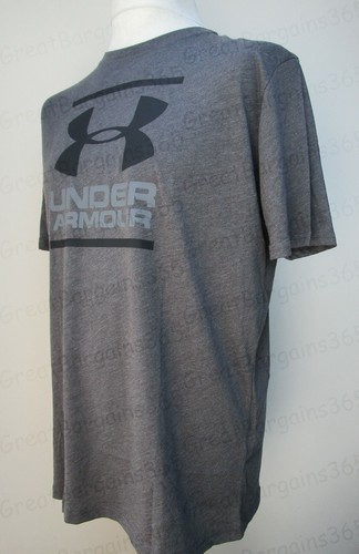 Men's Genuine Under Armour UA T-Shirt Tee Cotton Blend Big Logo M L XL XXL New - Picture 8 of 39