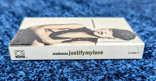 MADONNA SEALED JUSTIFY MY LOVE CASSETTE SINGLE TAPE 1990 Immaculate Collection - Picture 3 of 6