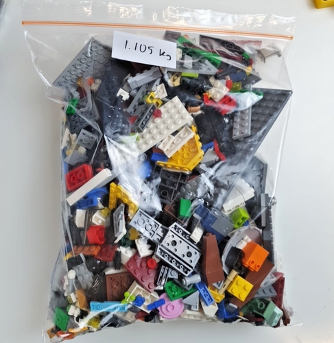 Lego 1 kg+ bag 100% genuine LEGO mixed bag Lucky Dip - Picture 3 of 16