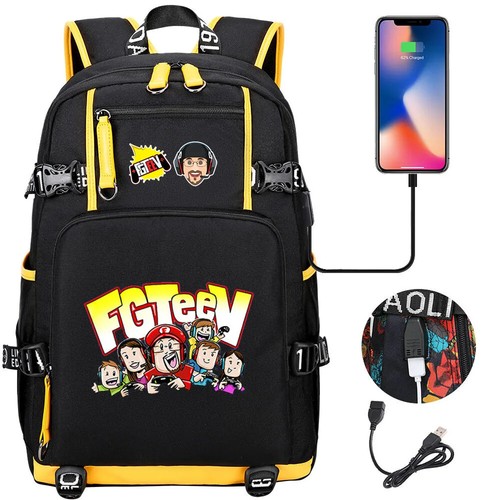 Mochila Ftev Bolso Escolar Multifunción USB Bolsa de Carga Laptop Mochila - Imagen 2 de 56