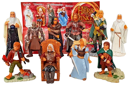 Il Signore Degli Anelli "Der Herr Der Ringe 2a" Kinder 2002 Completa 10 cartine - Imagen 2 de 14
