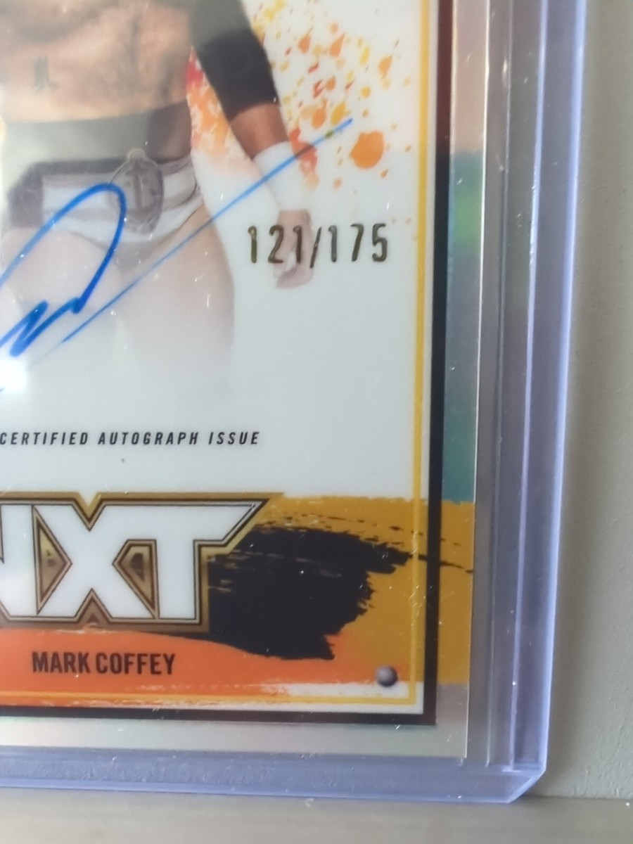 NEW 2025 Topps WWE Chrome NXT Mark Coffey Refractor