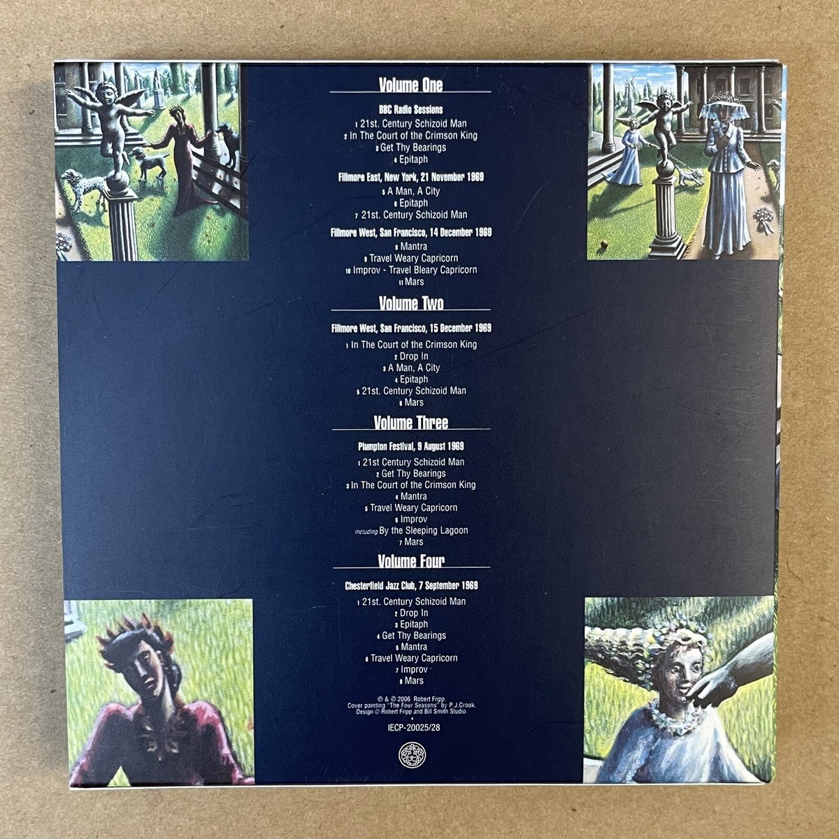 Epitaph (Volumes One-Four) - King Crimson | eBay